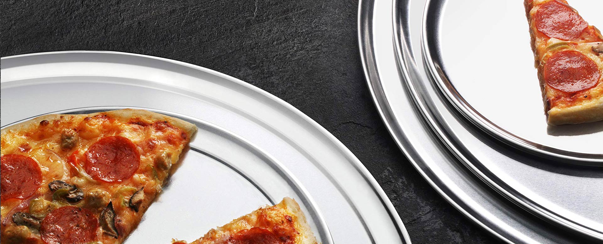 Tráidire pizza alúmanaim