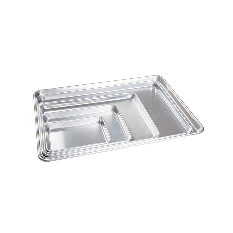 Pan/Bileog Alúmanaim BAKEware Tráchtála Tráchtála, 26-orlach L x18-orlach W x1-orlach H (méid iomlán)
